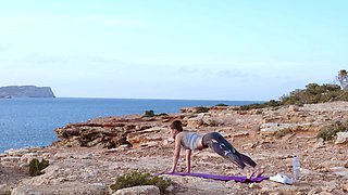 Alberto Blanco fucked Sybil by the pool in hd