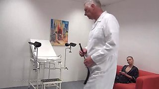 Kate Gets Her Pussy Whipped in Bondage Teen BDSM