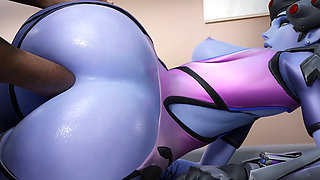 Slut Widowmaker Sells Tight Anal for Cash BBC