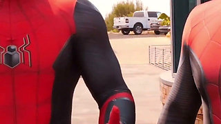 Huge Booty Spider-girl Gets Hard Rough DP After Comic Convention - Mandi Cat, Alfie, Steve Rickz