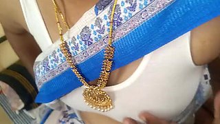 Hot Married Couple Fucking in Outdoor Romance - Tamil Wife Pushpa Valli HD