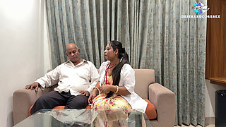 Doctor Aksha had sex while treating an elderly patient.