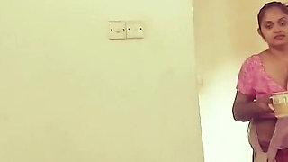 Wife Hired a Desi Housemaid Who Eventually Husband's Dick Servant