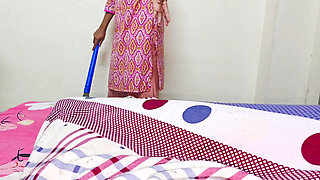 Indian Boy Fucking Housemaid Behind Her Stepmother's Eyes