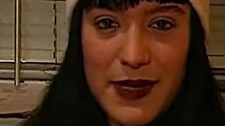 Betty Takes Messy Cumshots and Licks Black Pussy