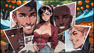 My New Girlfriend  Taboo Hentai Game  Ep.23 Caught Giving a Handjob in the Back Alley!