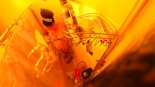 Stepson Catches Me in the Shower