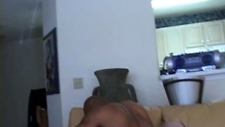Blonde babe with Big Boobs Swallow cum
