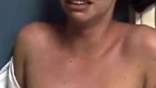 Roxanne Cox takes a hard cock in her mouth and ass