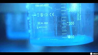 Employee Freeze Prank: Vince Karter Fucks MILF Boss Nicole Aria & Turns Little Puck into Sex Doll - Blowjob, Bondage, Creampie