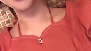 Full Face Reveal - Pale Slender Mixed Beauty Takes Two Raw Creampies and Climaxes Hard