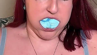 Ice Blue Tegaderm Challenge: a Playful Self-gag Test