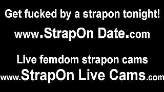 My Fat Black Strapon Is Going All The Way Up Your White Ass