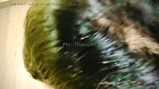 Indian street hooker fucked in my house after meeting on bus - Tharudini big natural tits creampie POV