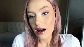 Oiled Butt JOI with Blonde Teen Goddess