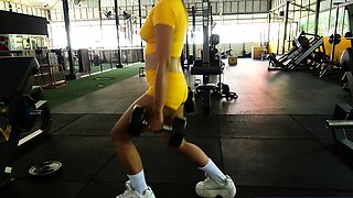 Muay Thai MILF sex after hard training