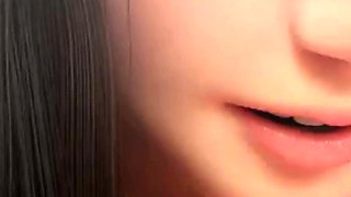 Masturbated and fucked in mouth Tifa 3D animation