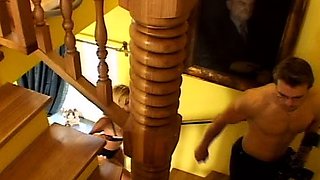 Blonde teen Cumshot