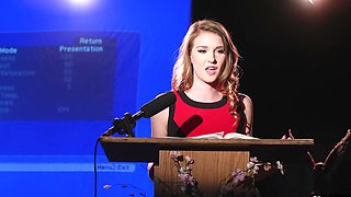 Two hot babes riding Tyler Nixon’s cock peaches