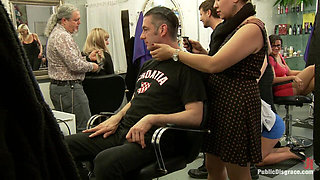 Beauty Salon Fuck-fest with Laurie Vargas as a Willing Whore Fuck-toy