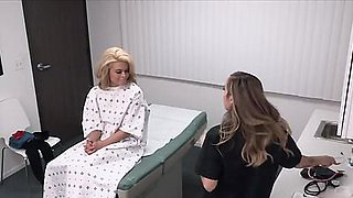 Nurse shares Latina patients pussy with doctor