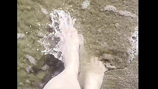 Beach Feet Teasing