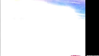 Smiling Venus Rivers at cock sucking movie