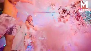 Asian Party Boy Qu Yuan Fucks Modern Girl in Hot Cosplay Sex - Big Tits, Doggystyle, Blowjob
