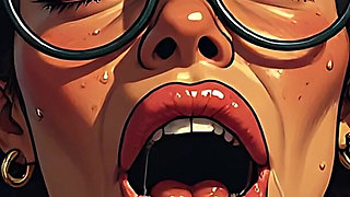 Vintage Style Cum Lover Art