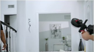 Misty Stone, Little Puck And Alex Jones - The Great American Porno