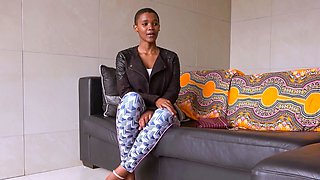 This EBONY 18YO sucked my cock as a thank you