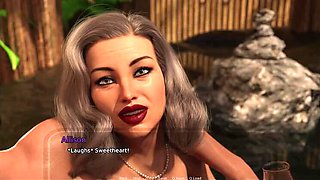 Hot Nana Fucks Thomas in Grandma's House - 3D Cartoon Sex Night