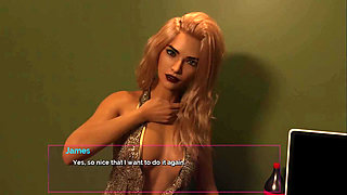 Shut up and dance: a blonde girl with a wet tight pussy and a guy with a big cock ep 41