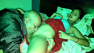 Hot Desi Indian Girl Injoy Sex In Dremy Night With Old Man Video
