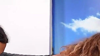 First Time and Threesome for Horny Italian MILF - Casting
