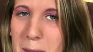 Blonde cute teen Aspen fucked in tight pussy by black stepbrother