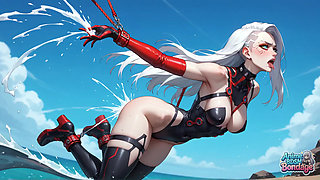 A Bitchy Girl Gets Bound up in a Spectacular XXX Episode with Twenty-one Horny Guys. the Spoils of Autumn Bondage.