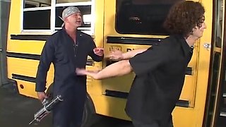 The Bus To School Turns Into A Place Of Sin And Orgasm !!! - Buster Good
