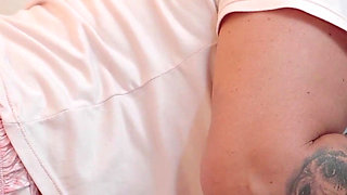 I Watch TV with My Stepmom and Make Her Suck My Dick