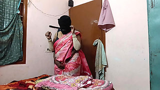 Tamil Husband and Wife Hot Missionary Sex on Bed