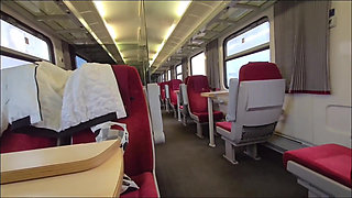Adrenaline on the Train. Caught in the Toilet