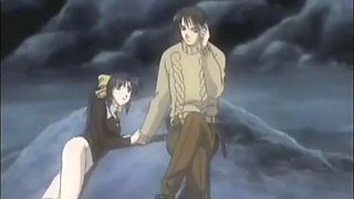 Cum covered japanese anime slut in fuck session gets banged