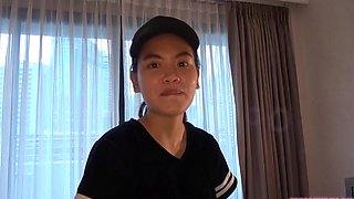 First Timer Thai Girl Is Shy On Camera