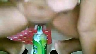 Latina Anal Play in the Bathroom