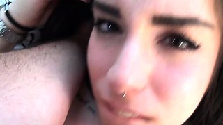 Slutty brunette nurse hardcore pov sex in hospital