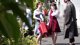 Amateur Asian Japanese Teen Gang Facial