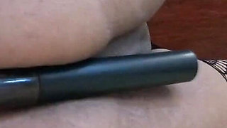 Omg Hanna Fucking Herself with Big Long Stick