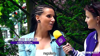 Jolee Love's Tempting Charm Seduces in Raw European Passion