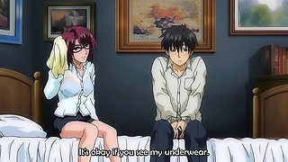 Hentai slutty brunette love fucking classmates