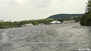 Pickups - Big Tit Curvy Crystal Swift Gets Randy on a Boat